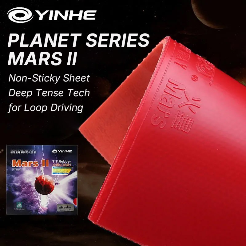 YINHE MARS 2 Gomma da ping pon - Table Tennis Xiom Rubber recensione e prezzo