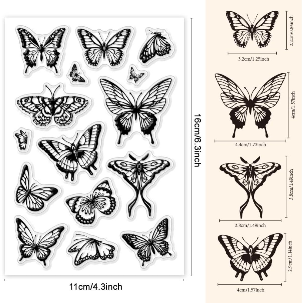 Timbro trasparente da 1 foglio - Butterfly Rubber Sheet recensione e prezzo